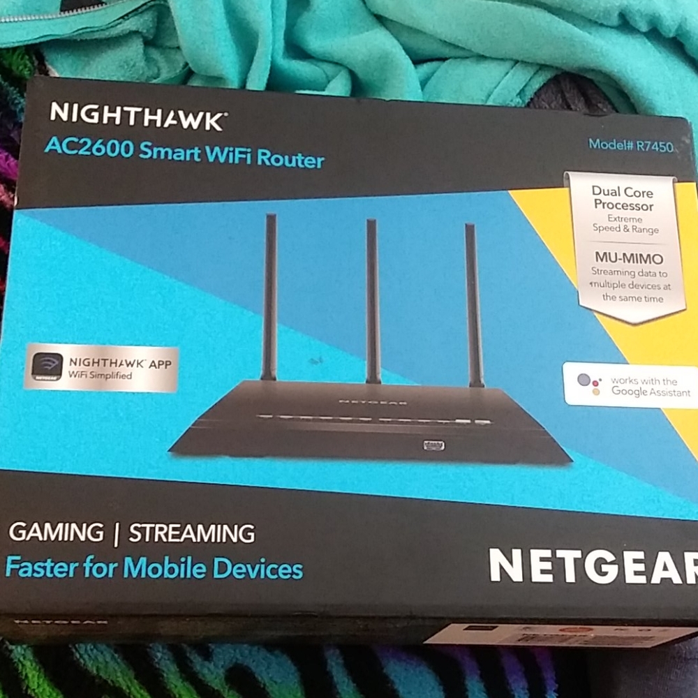 Nighthawk smart wifi router